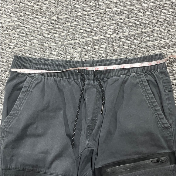 Ring of Fire | Men’s Dark Grey Joggers with Ribbing - Picture 10 of 11